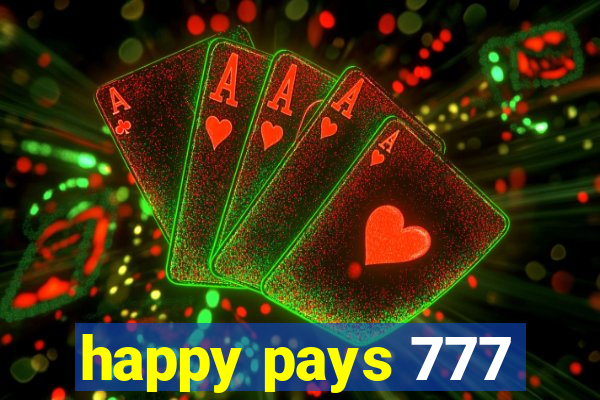 happy pays 777