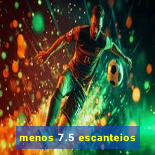 menos 7.5 escanteios