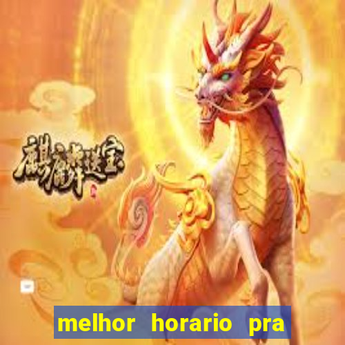 melhor horario pra jogar fortune rabbit