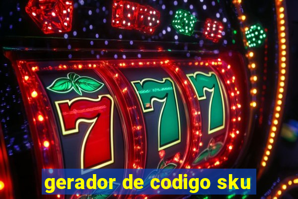 gerador de codigo sku