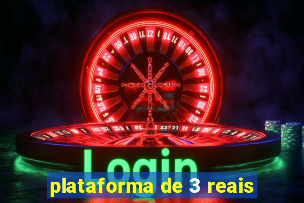 plataforma de 3 reais