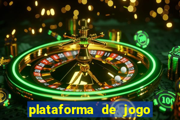 plataforma de jogo nova pagando