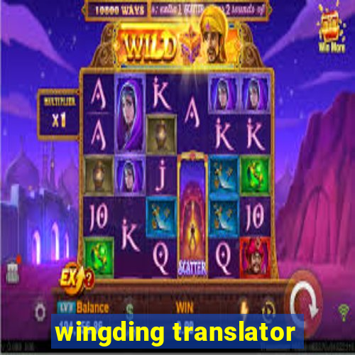 wingding translator