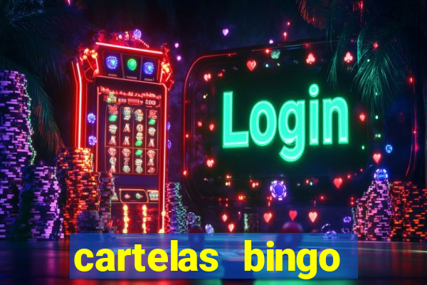 cartelas bingo bingo de palavras para imprimir