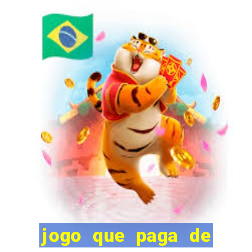 jogo que paga de verdade no pix sem depositar nada