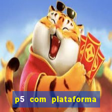 p5 com plataforma de jogos