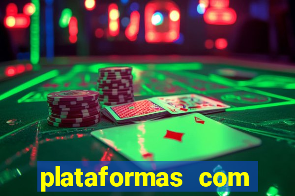 plataformas com bonus de registro