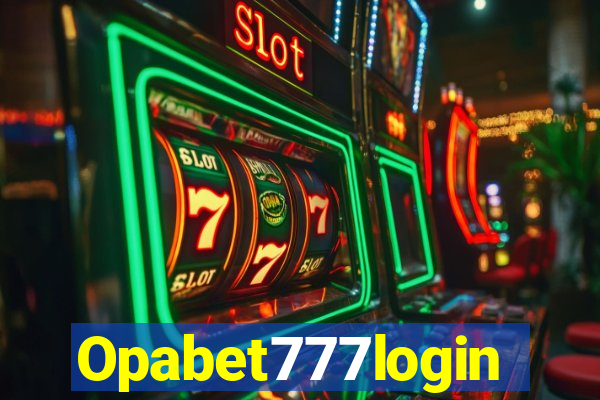 Opabet777login