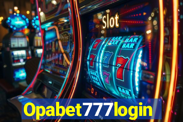 Opabet777login