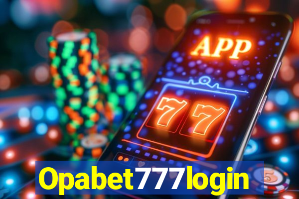 Opabet777login