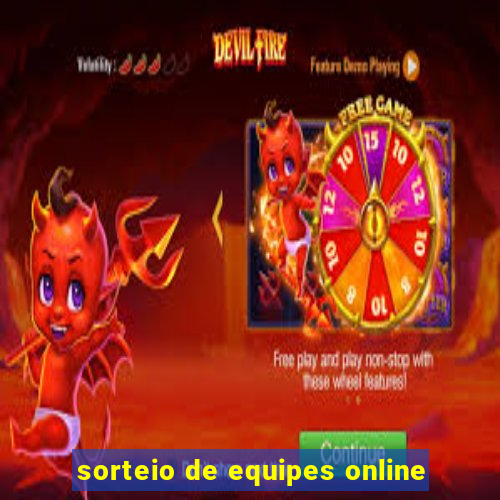 sorteio de equipes online